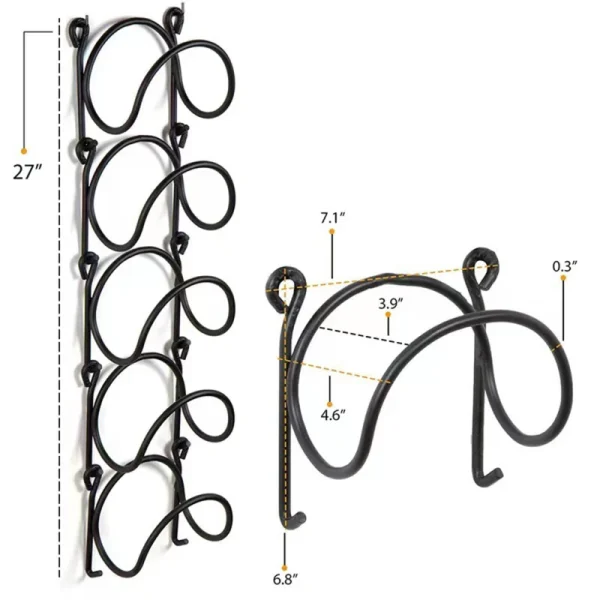 Iron Bathroom Towel Rack with Multifunctional Storage - Image 3