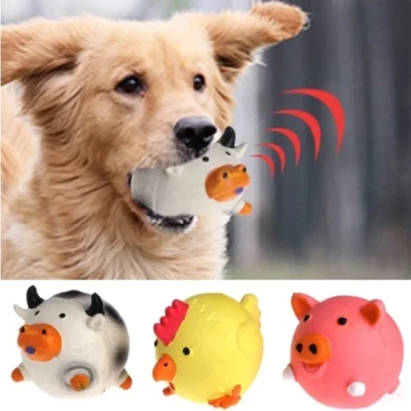 Pet Dog Vocal Toy With Battery
